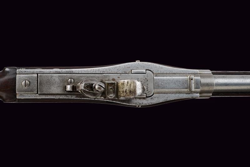 Fucile a pietra focaia a retrocarica Hall, Modello 1819 U.S., seconda produzione, cal. 52
