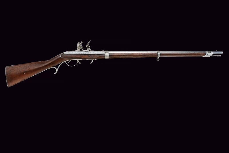 Fucile a pietra focaia a retrocarica Hall, Modello 1819 U.S., seconda produzione, cal. 52