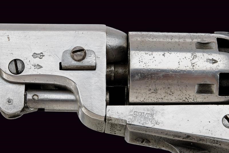 Colt, Model 1849 Pocket Revolver, cassa in legno con accessori