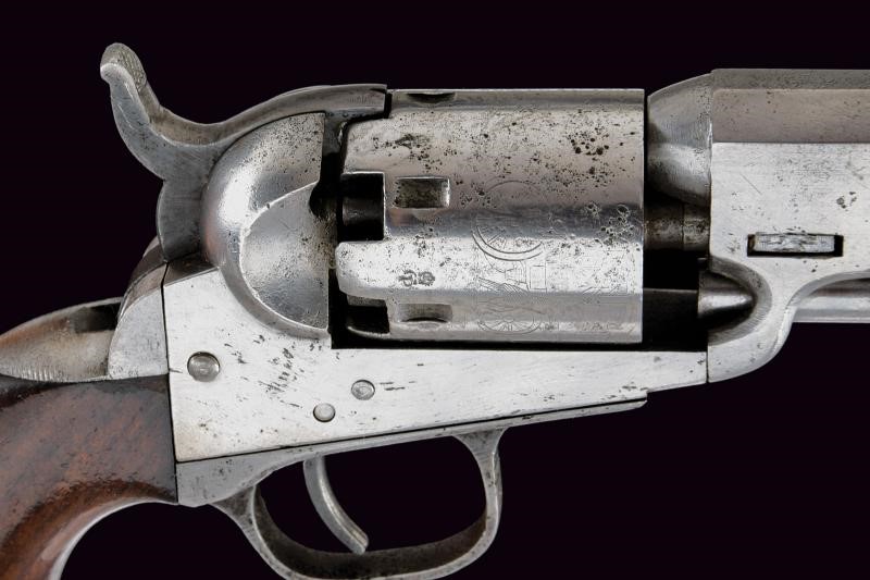 Colt, Model 1849 Pocket Revolver, cassa in legno con accessori
