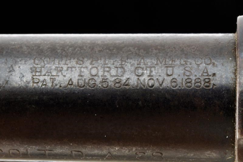 Colt, Model 1889 Navy Double Action Revolver, cal. .38, lunghezza 22,5 cm
