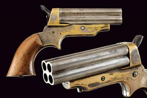 Sharps 4-shot Pepperbox Pistol