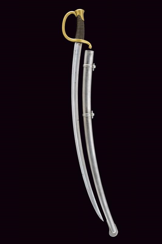 Sciabola da truppa dei cannonieri a cavallo, Modello 1829, Francia
