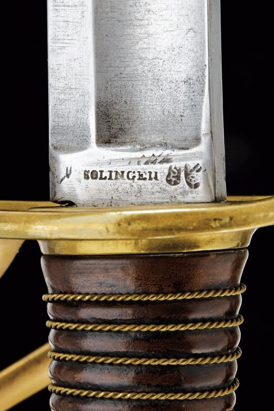 Sciabola da truppa di cavalleria leggera, Francia, Mod. 1822, lunghezza 107,3 cm.