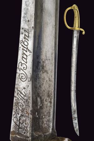 Sabro con firma di Barisoni