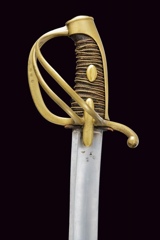 Sciabola da cavalleria leggera, modello francese AN XI, Russia imperiale