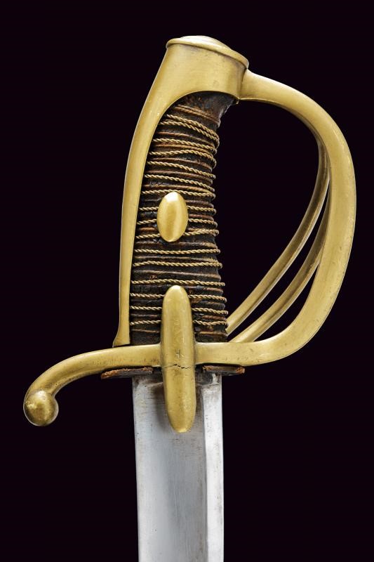 Sciabola da cavalleria leggera, modello francese AN XI, Russia imperiale