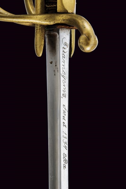 Sciabola da cavalleria leggera, modello francese AN XI, Russia imperiale