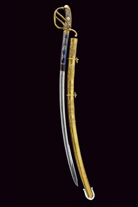 Sciabola di ricompensa, Russia imperiale, lunghezza 96.5 cm