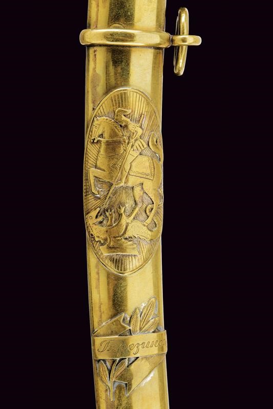 Sciabola di ricompensa, Russia imperiale, lunghezza 96.5 cm