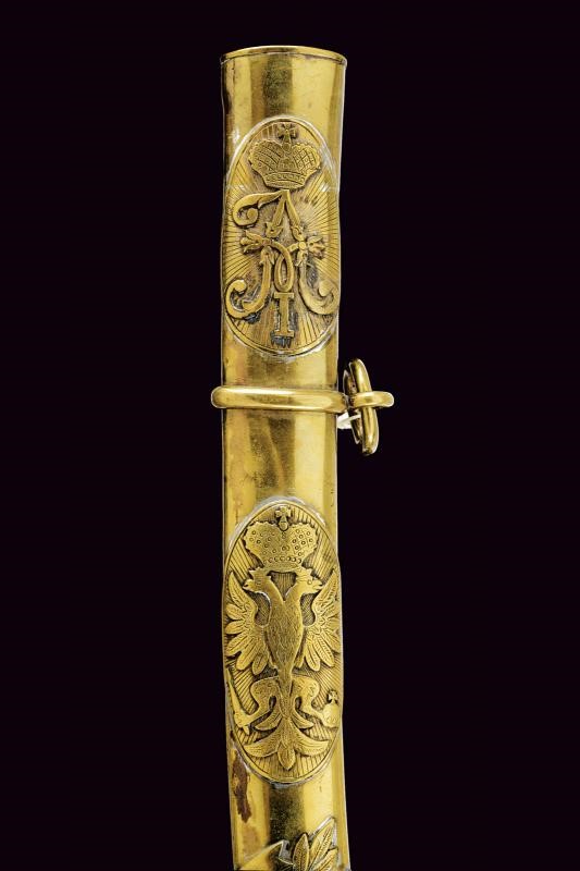 Sciabola di ricompensa, Russia imperiale, lunghezza 96.5 cm