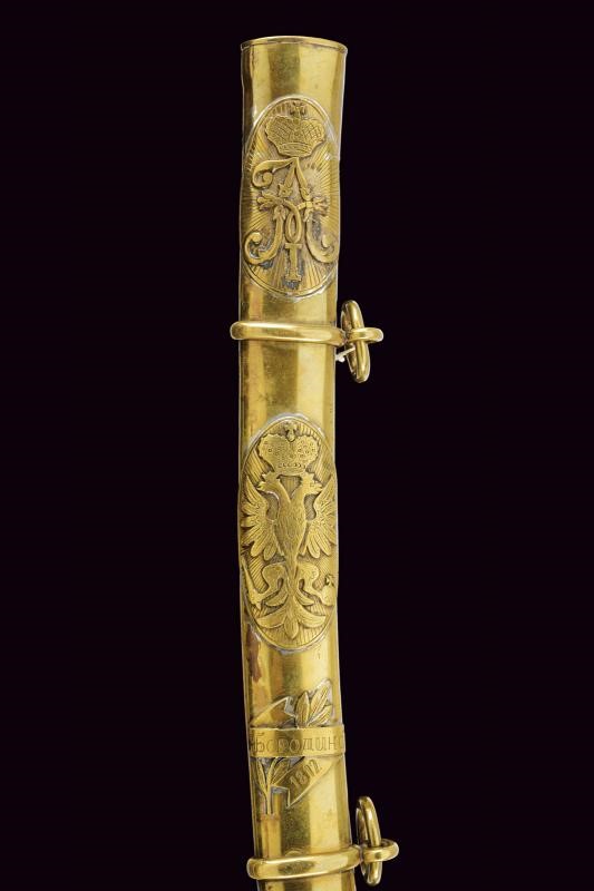 Sciabola di ricompensa, Russia imperiale, lunghezza 96.5 cm