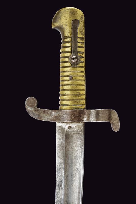 Carabina da cacciatori a luminello con baionetta, Regno delle Due Sicilie, lunghezza 125,5 cm