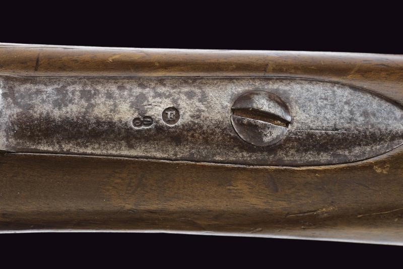 Carabina da cacciatori a luminello con baionetta, Regno delle Due Sicilie, lunghezza 125,5 cm