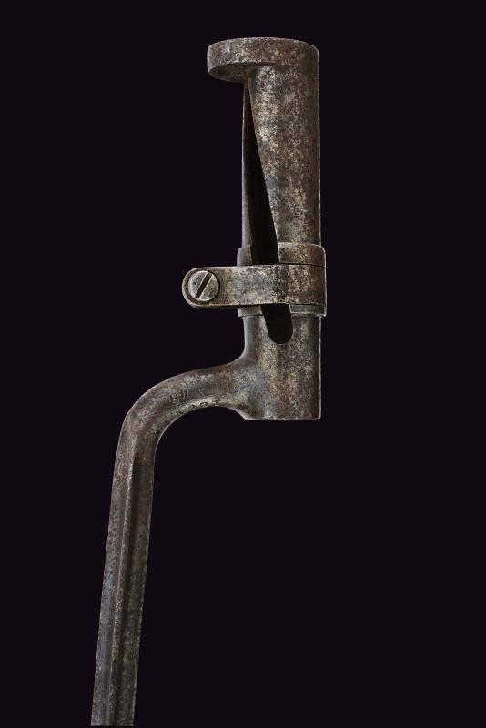 Carabina Werndl Mod. 1873/77 con baionetta a ghiera, Austria, lunghezza 100.5 cm.