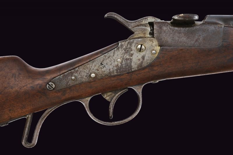 Carabina Werndl Mod. 1873/77 con baionetta a ghiera, Austria, lunghezza 100.5 cm.