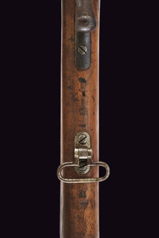Carabina Werndl Mod. 1873/77 con baionetta a ghiera, Austria, lunghezza 100.5 cm.