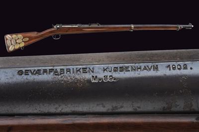 Fucile Krag-Jorgensen Mod. 1889 a colpo singolo, Danimarca