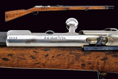 Fucile Mauser Mod. 1871/84, Germania, lunghezza 129,2 cm