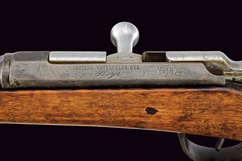 Fucile Gras Y1874, produzione Steyr, contratto Greco