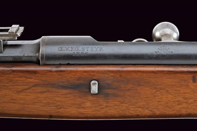 Fucile Kropatschek Mod. 1886, Portogallo, lunghezza 132 cm