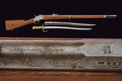 Fucile Remington Rolling Block, Stato Pontificio, con baionetta