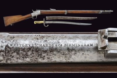 Westley Richards, Fucile Remington Rolling Block con baionetta, Stato Pontificio
