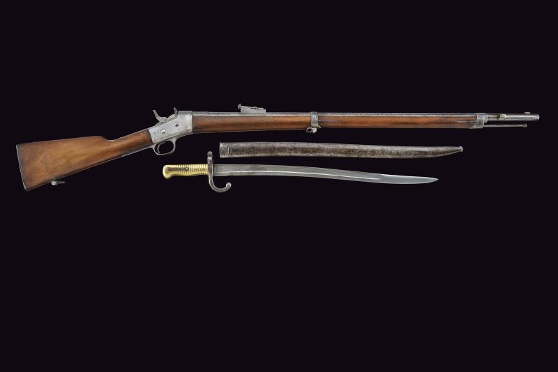 Westley Richards, Fucile Remington Rolling Block con baionetta, Stato Pontificio