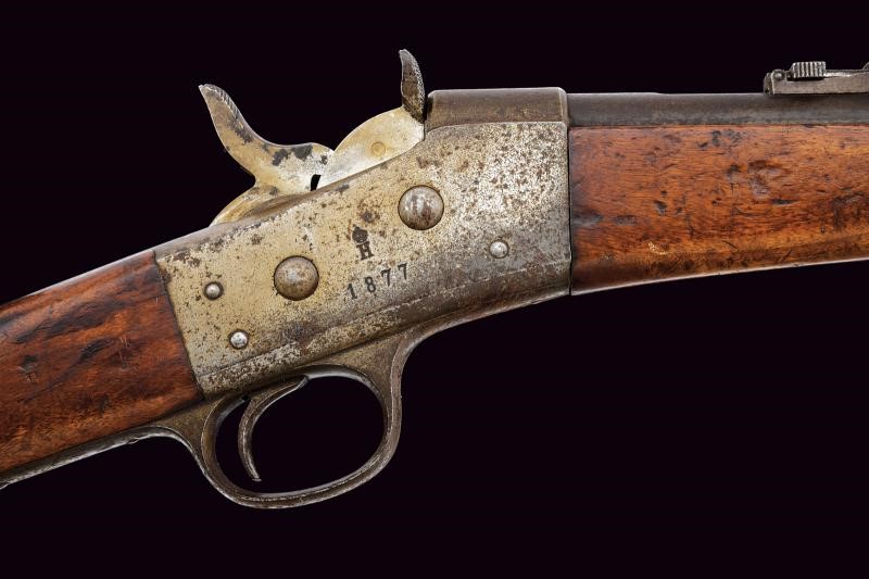 Remington, Carabina Mod. 1870 da Cavalleria, lunghezza 86 cm, cal. 13 mm