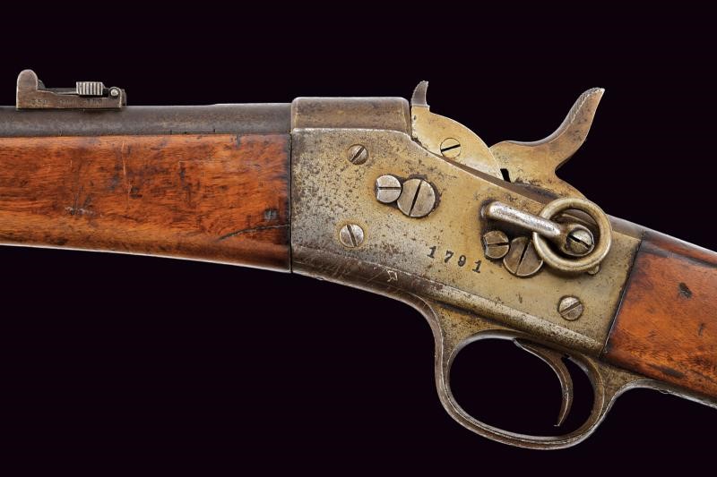 Remington, Carabina Mod. 1870 da Cavalleria, lunghezza 86 cm, cal. 13 mm