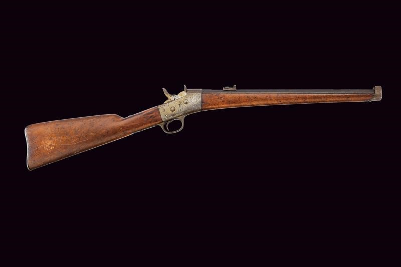 Remington, Carabina Mod. 1870 da Cavalleria, lunghezza 86 cm, cal. 13 mm