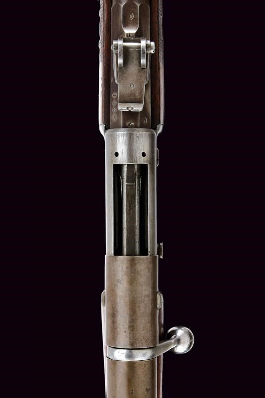 Carabina Vetterli M1869/71, tecnica svizzera, lunghezza 114 cm