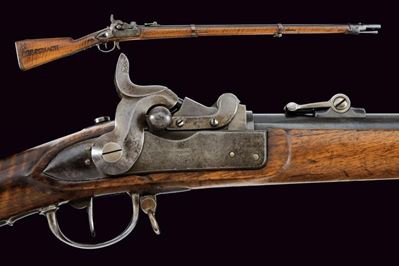 Fucile Mod. 1842/59/67 Milbank-Amsler, Francotte, Svizzera, lunghezza 146,8 cm