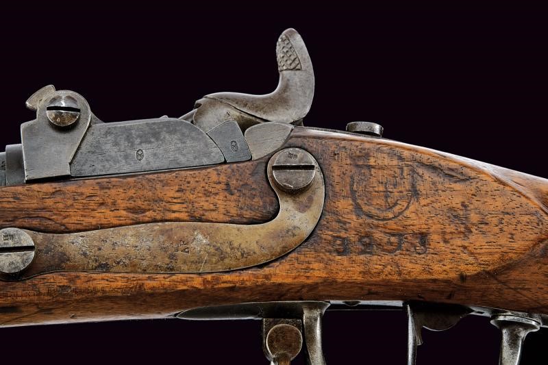 Fucile Mod. 1842/59/67 Milbank-Amsler, Francotte, Svizzera, lunghezza 146,8 cm