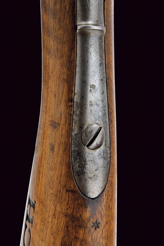 Fucile Mod. 1842/59/67 Milbank-Amsler, Francotte, Svizzera, lunghezza 146,8 cm