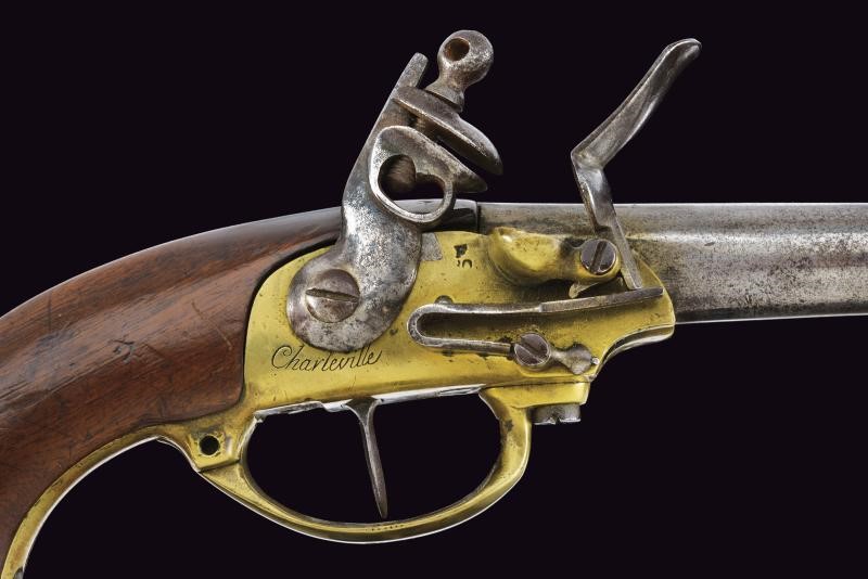 Pistola a pietra focaia mod. 1777, Charleville