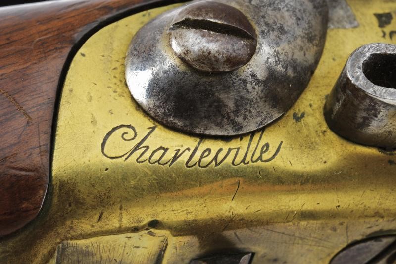 Pistola a pietra focaia mod. 1777, Charleville