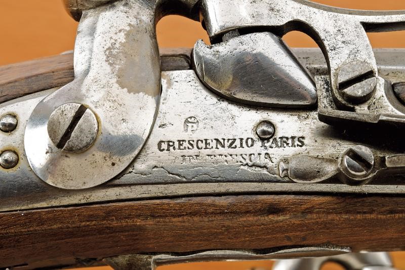 Crescenzio Paris, Paio di pistole a luminello, Brescia