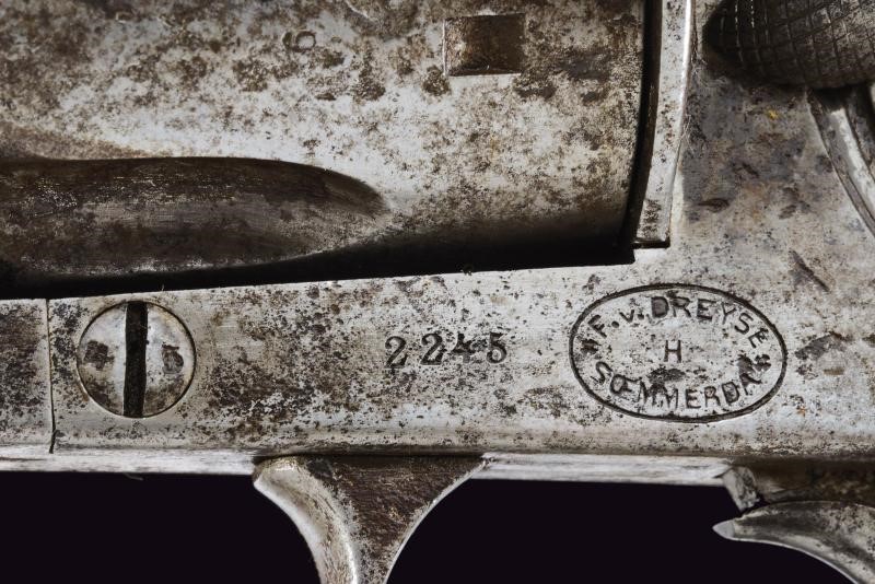 F. v. Dreyse, Reichsrevolver Mod. 1879, calibro 11 mm