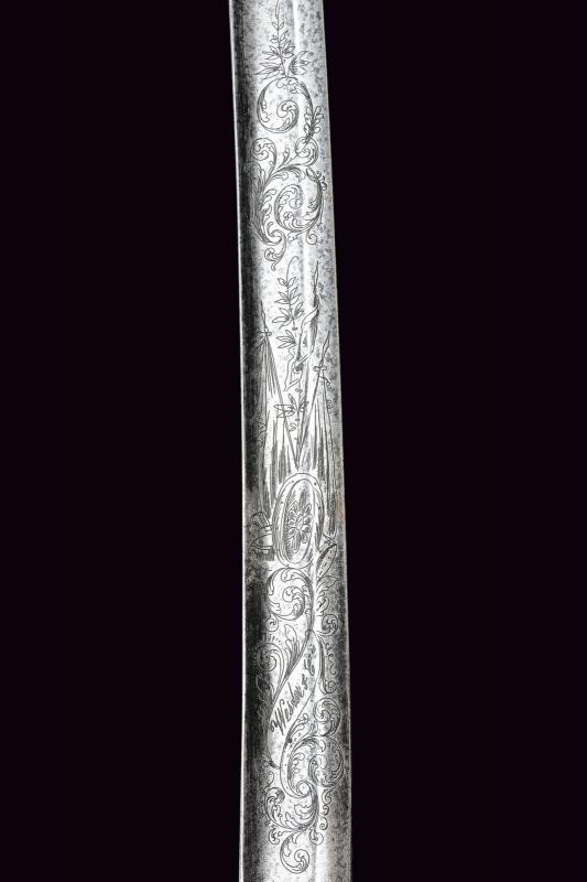 Sciabola da ufficiale di cavalleria, modello 1864, Regno d'Italia
