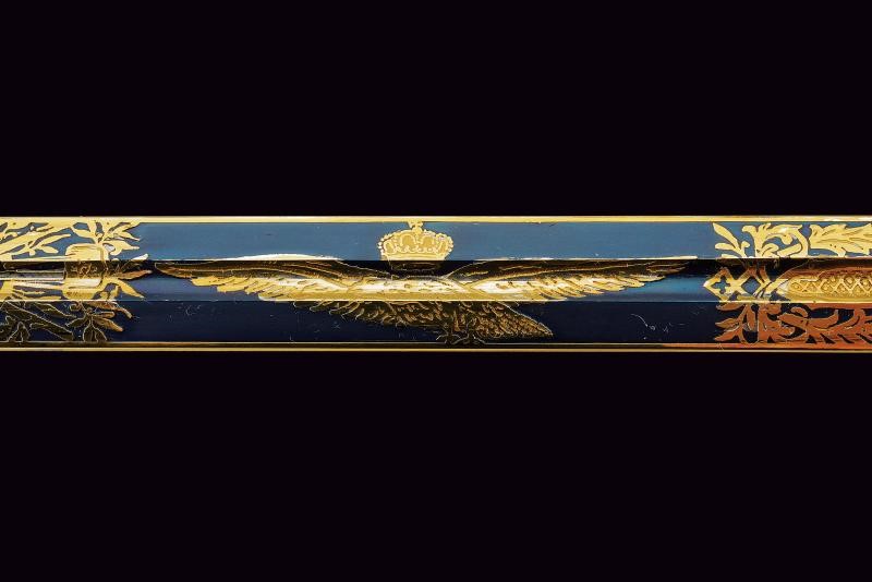 Spada da ufficiale della Regia Aeronautica, Regno d'Italia, lunghezza 87 cm