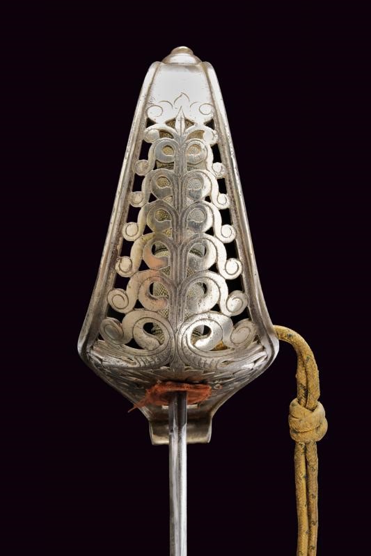 Sciabola da ufficiale degli Ussari di Piacenza, Regno d'Italia, 1864, lunghezza 99 cm