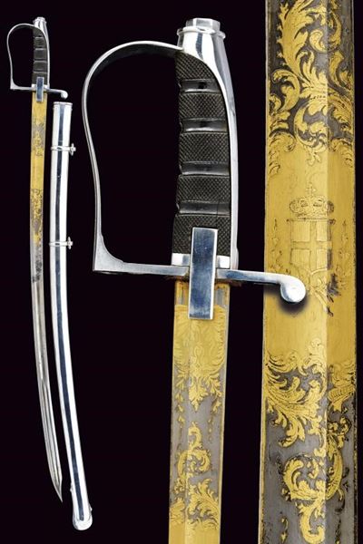 Sciabola da ufficiale, Modello 1855, Regno di Sardegna