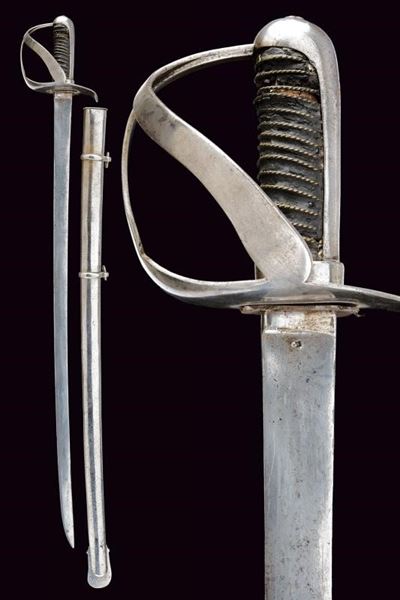 Regno di Sardegna, Sciabola da truppa di cavalleria leggera modello 1829