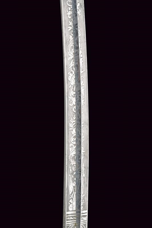 Sciabola da ussaro, Granducato di Toscana, lunghezza 94 cm