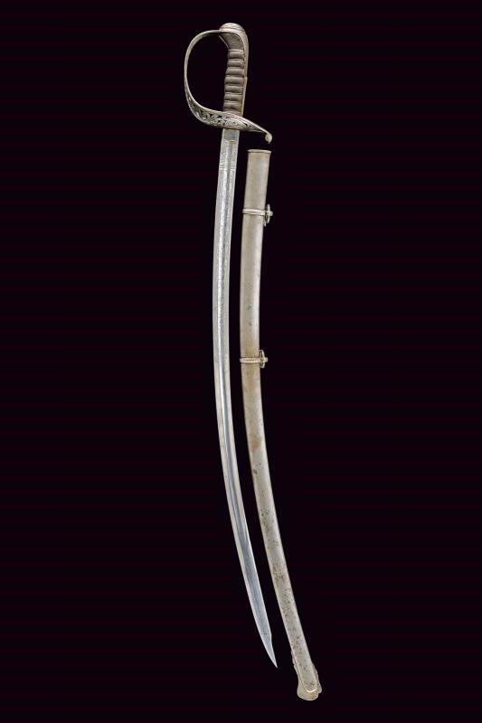 Sciabola da ussaro, Granducato di Toscana, lunghezza 94 cm