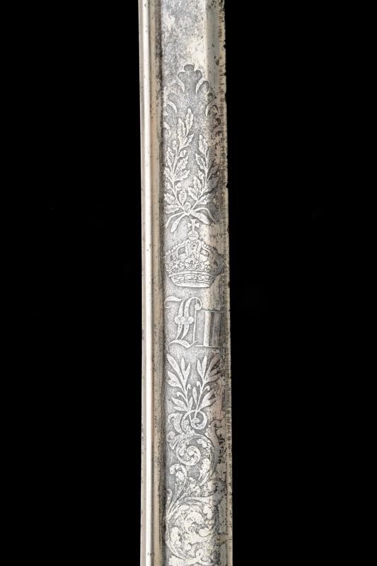 Sciabola Ussara del Granducato di Toscana, lunghezza 100.5 cm