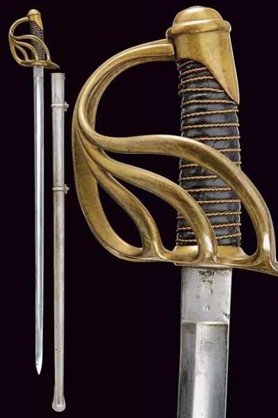 Spada da truppa dei dragoni, Regno delle Due Sicilie, 1848