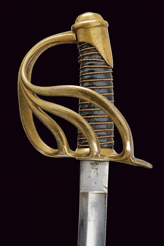 Spada da truppa dei dragoni, Regno delle Due Sicilie, 1848