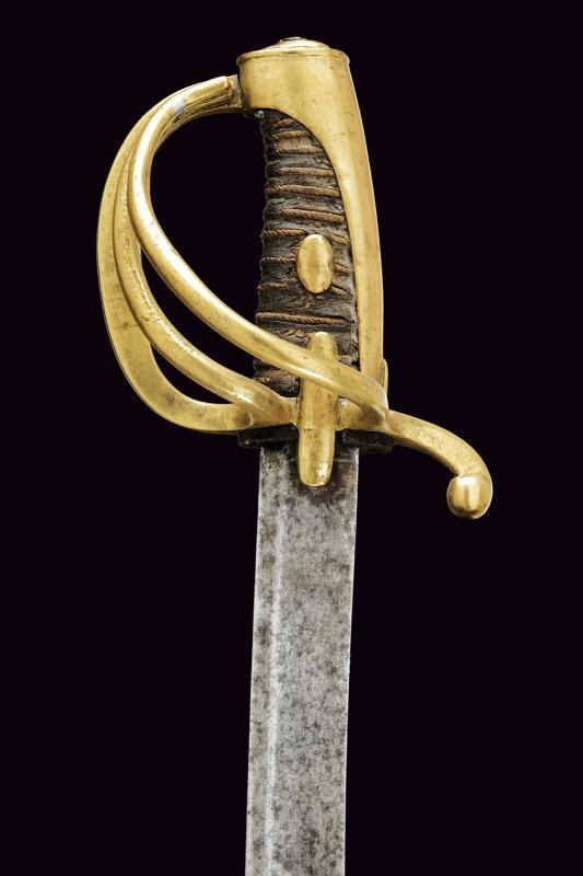 Sciabola da truppa di cavalleria leggera, Mod. AN XI, lunghezza 101 cm